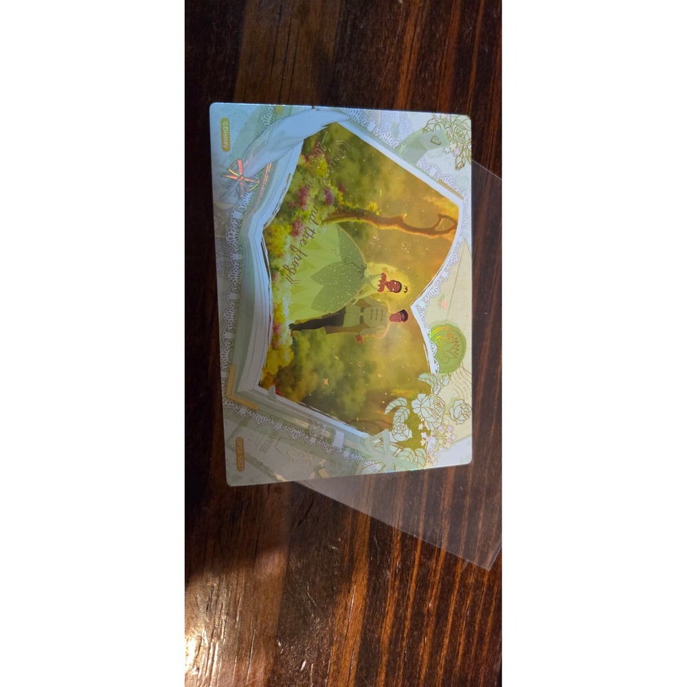 Disney Princess Cardfun Tiana Naveen Princess and the Frog SR Card DP02-SR27